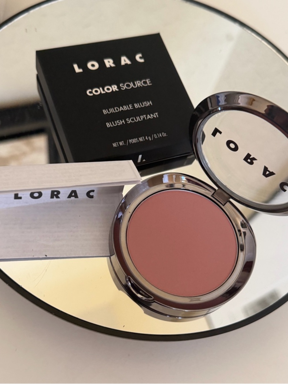 LORAC Color Source Buildable Blush, Anti-Aging Makeup ~ Infrared Aura Matte - Picture 4 of 10